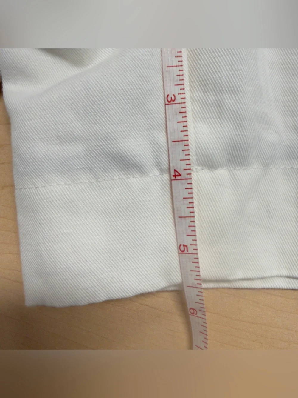 Vince White Belted Cotton Linen Blend Pleated Shorts Size 10